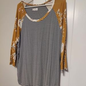 3/4 sleeve Super Soft Top